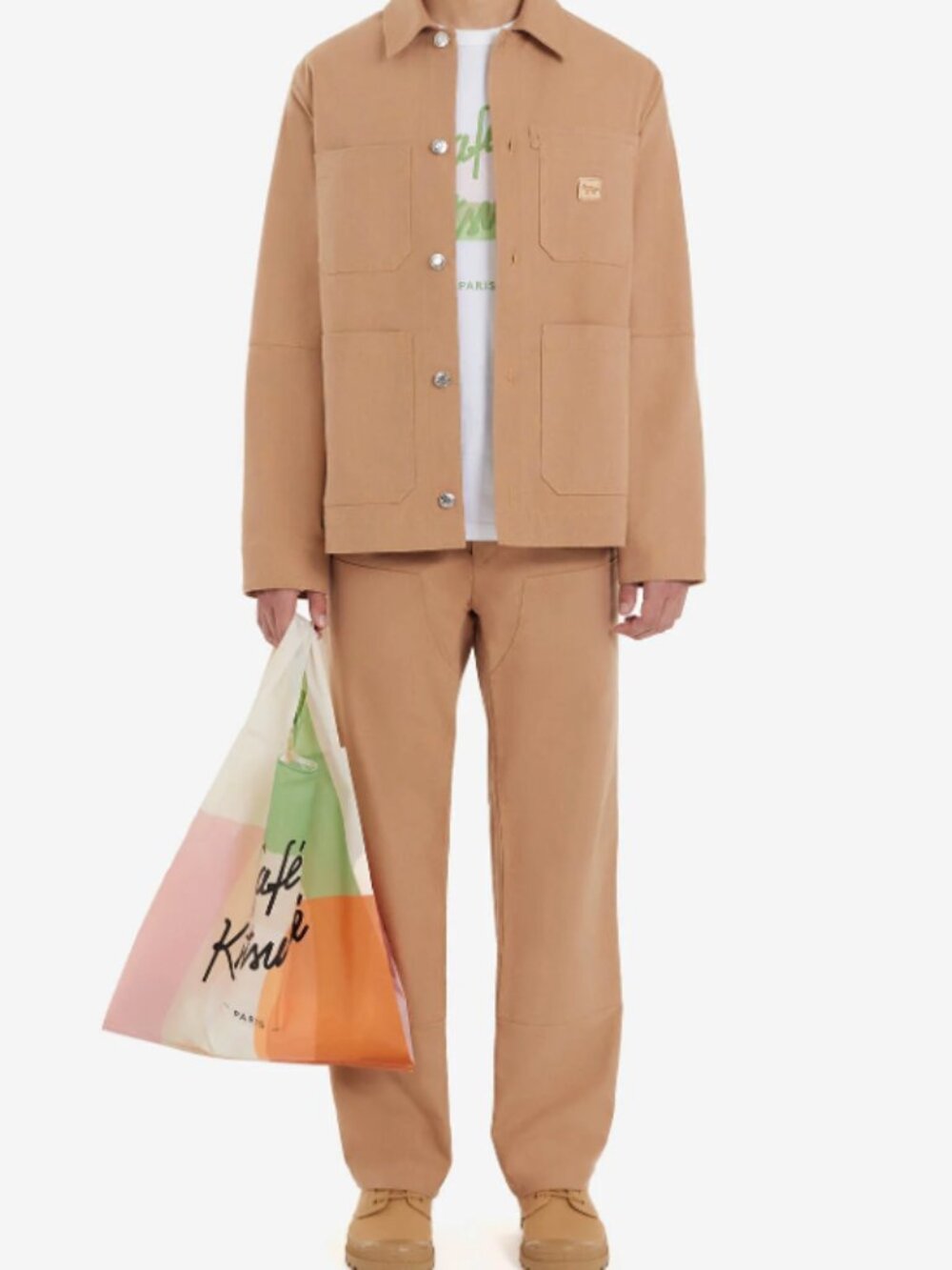 Maison Kitsuné x Cafe Kitsuné  NWT Men's Cafe Workwear Pants - size 40 30”